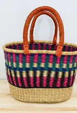 Gitzell Fair Trade Market Basket / Bolga Basket (oval)