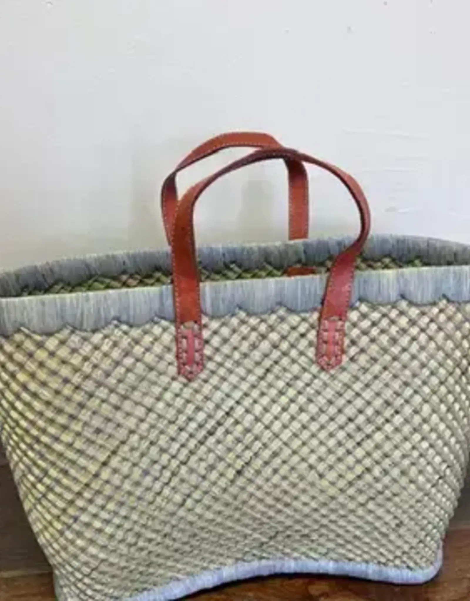 Gitzell Fair Trade Checkered Totes
