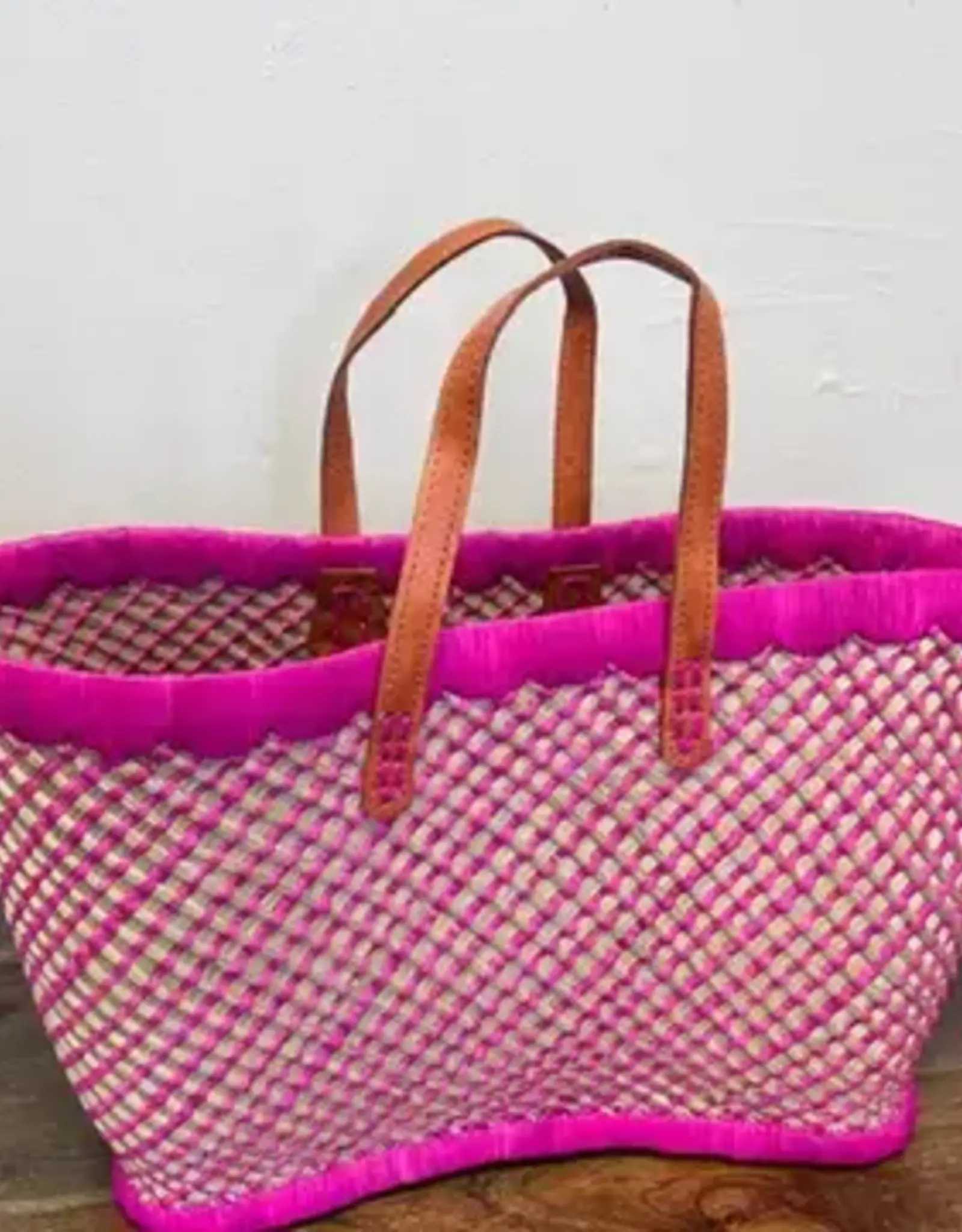 Gitzell Fair Trade Checkered Totes