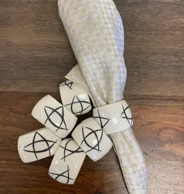 Gitzell Fair Trade Bone Napkin Rings (Assorted)