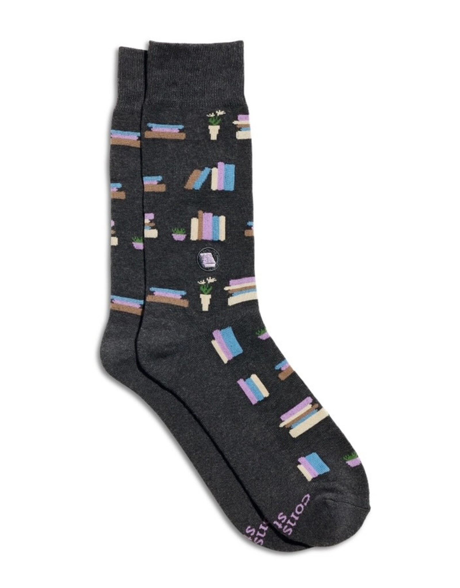 Conscious Step Socks That Save Books (Bookshelves)
