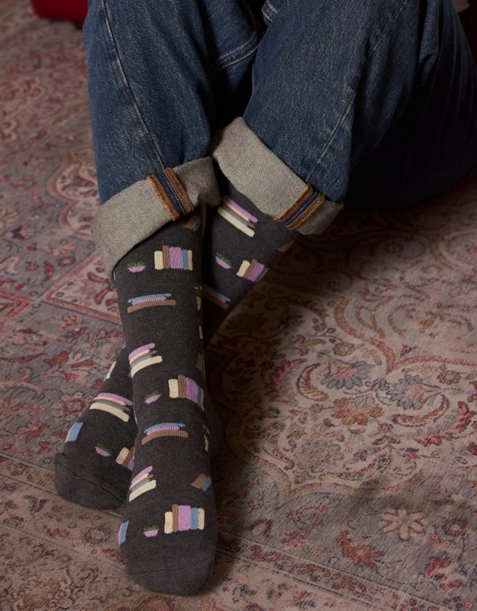 Conscious Step Socks That Save Books (Bookshelves)