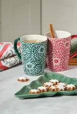Serrv Holly Frosted Vines Mug
