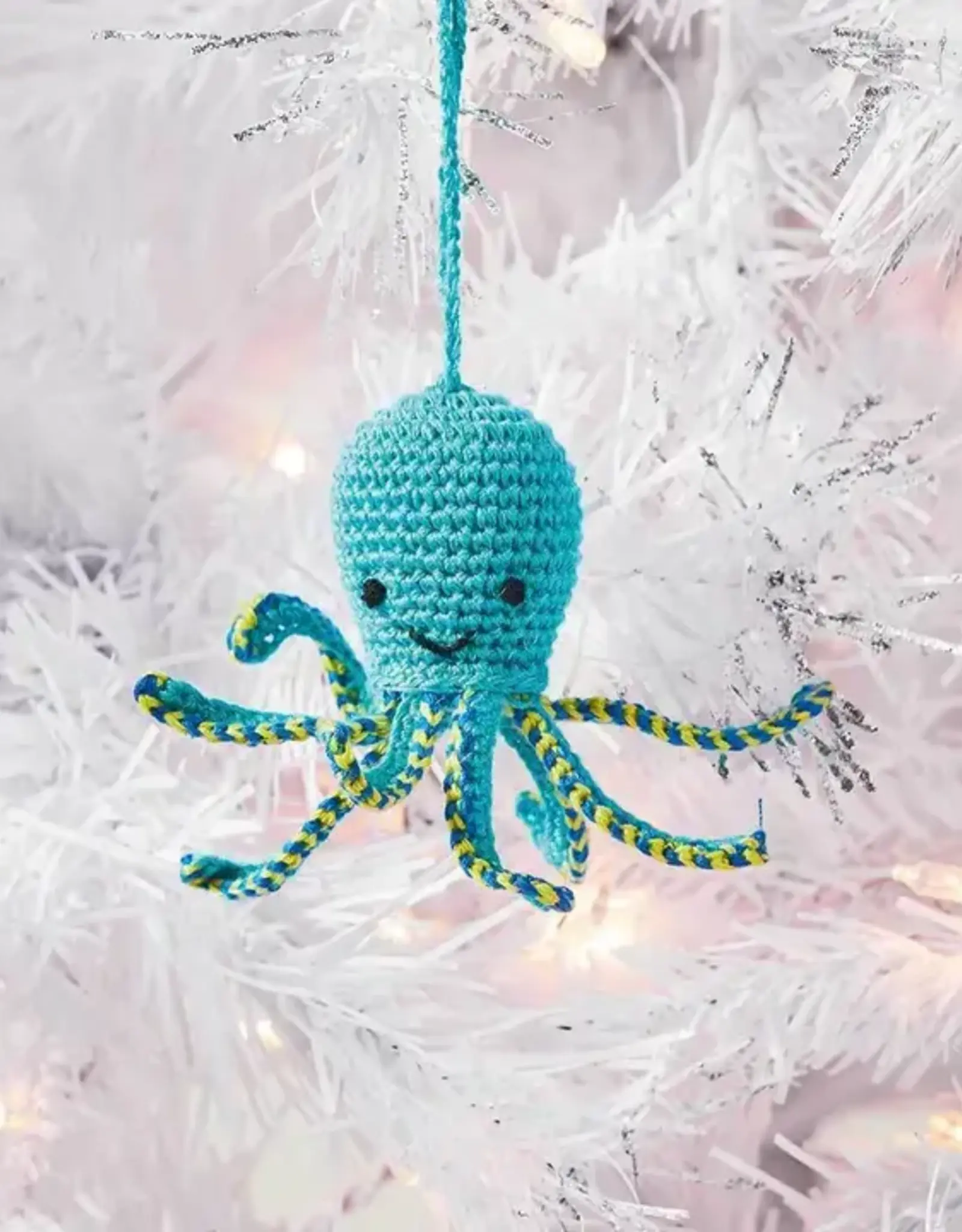 Serrv Octopus Crocheted Ornament