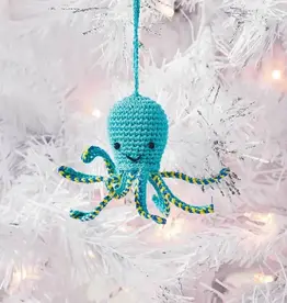 Serrv Octopus Crocheted Ornament