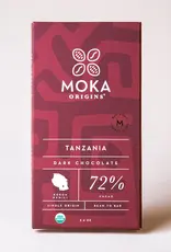 Moka Origins Tanzania Chocolate Bar 72%