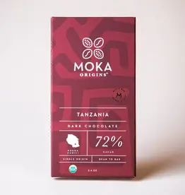 Moka Origins Tanzania Chocolate Bar 72%