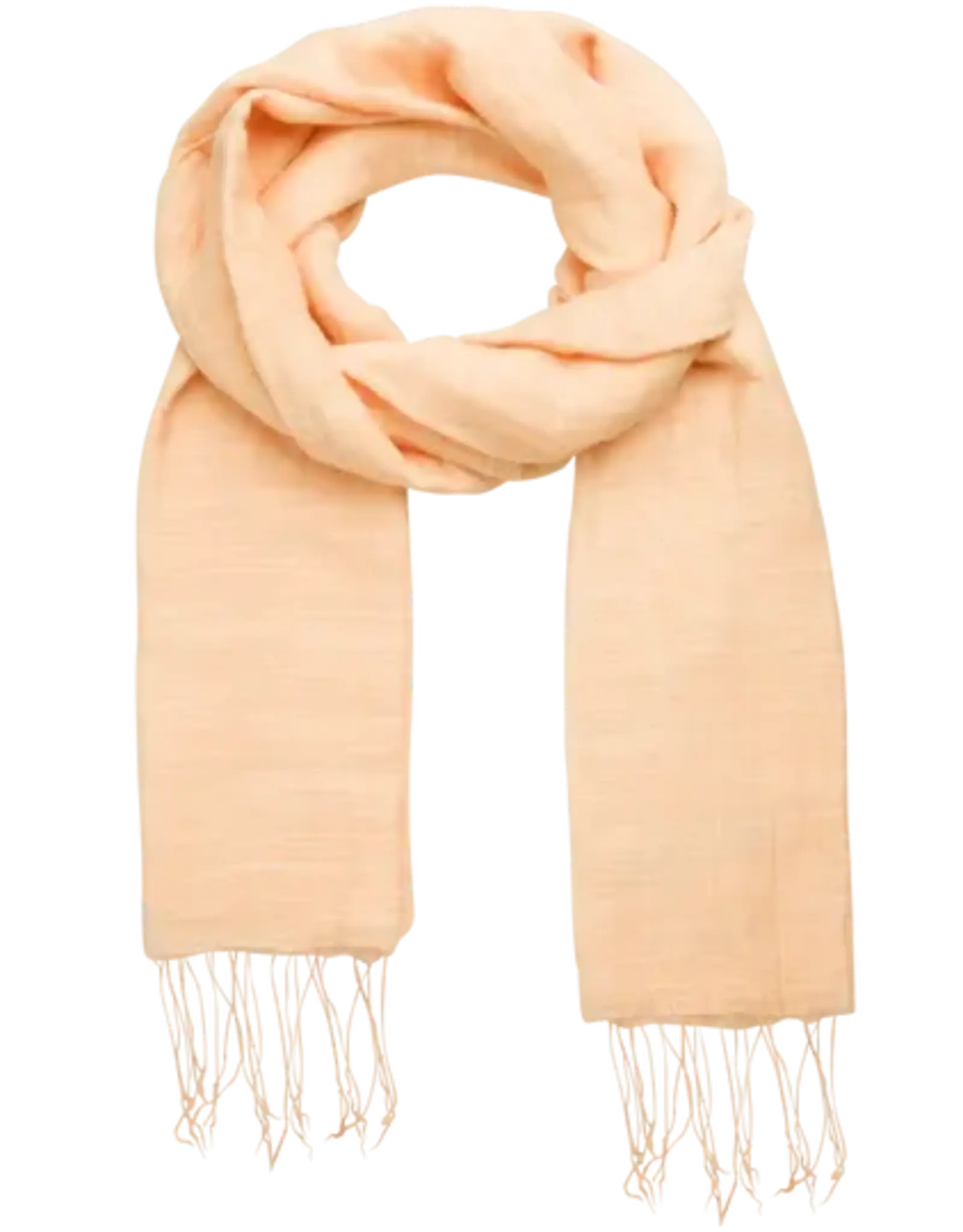 Marquet Marquet Cotton and Silk Shawl (Summer Peach)