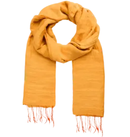 Marquet Turmeric Cotton and Silk Shawl