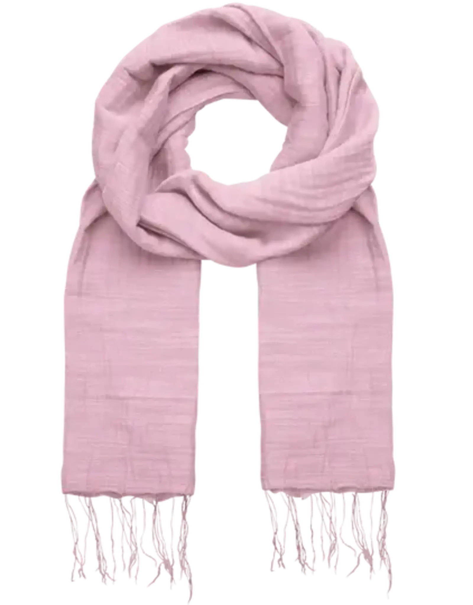 Marquet Frozen Lilac Cotton and Silk Shawl