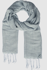 Marquet Blue Dew Cotton and Silk Shawl