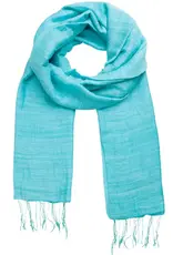 Marquet Marquet Cotton and Silk Shawl (Ocean)