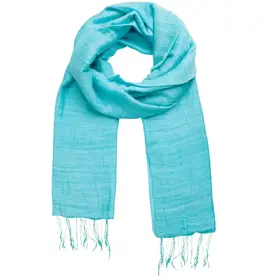 Marquet Marquet Cotton and Silk Shawl (Ocean)