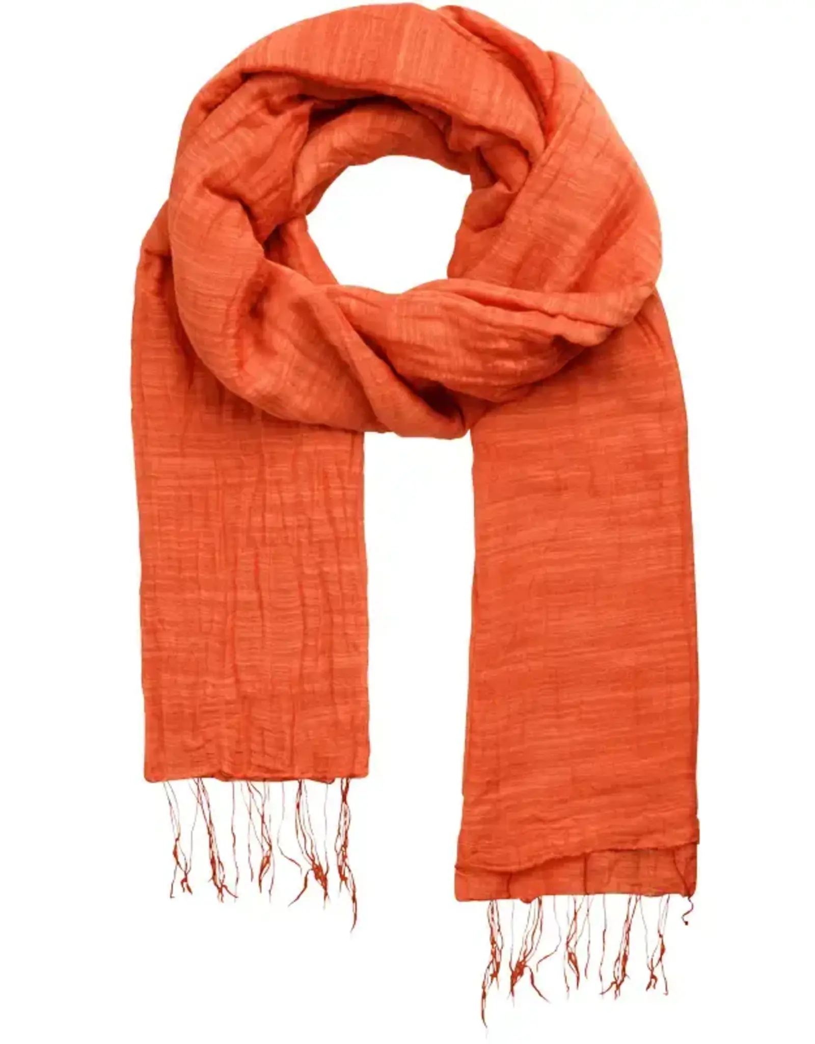 Marquet Saffron Cotton and Silk Shawl