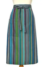 Mayamam Weavers Bistro Apron - Quetzal Jade