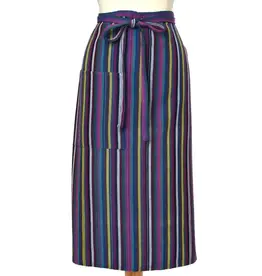 Mayamam Weavers Bistro Apron - Cobalt