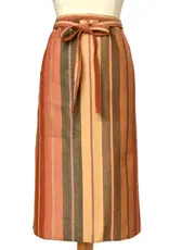 Mayamam Weavers Bistro Apron - Wide Caramel