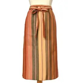 Mayamam Weavers Bistro Apron - Wide Caramel