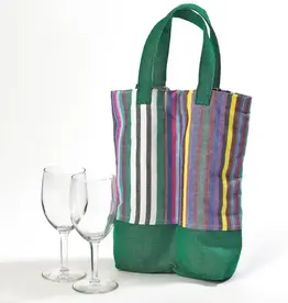 Mayamam Weavers Double Wine Tote Bag - Soft Multicolor Mayamam Weavers Double Wine Tote Bag - Soft Multicolor