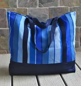 Mayamam Weavers Double Handle Tote Bag - Stormy Blues Mayamam Weavers Double Handle Tote Bag - Stormy Blues