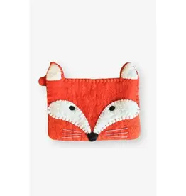 Ganesh Himal Felt Fox Coin Purse