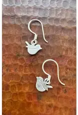 Ganesh Himal Sterling Silver Birdie Earrings
