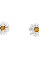 One World Projects Gourd Post Earrings (Daisy)