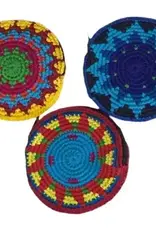 One World Projects Round Crocheted Coin Purse