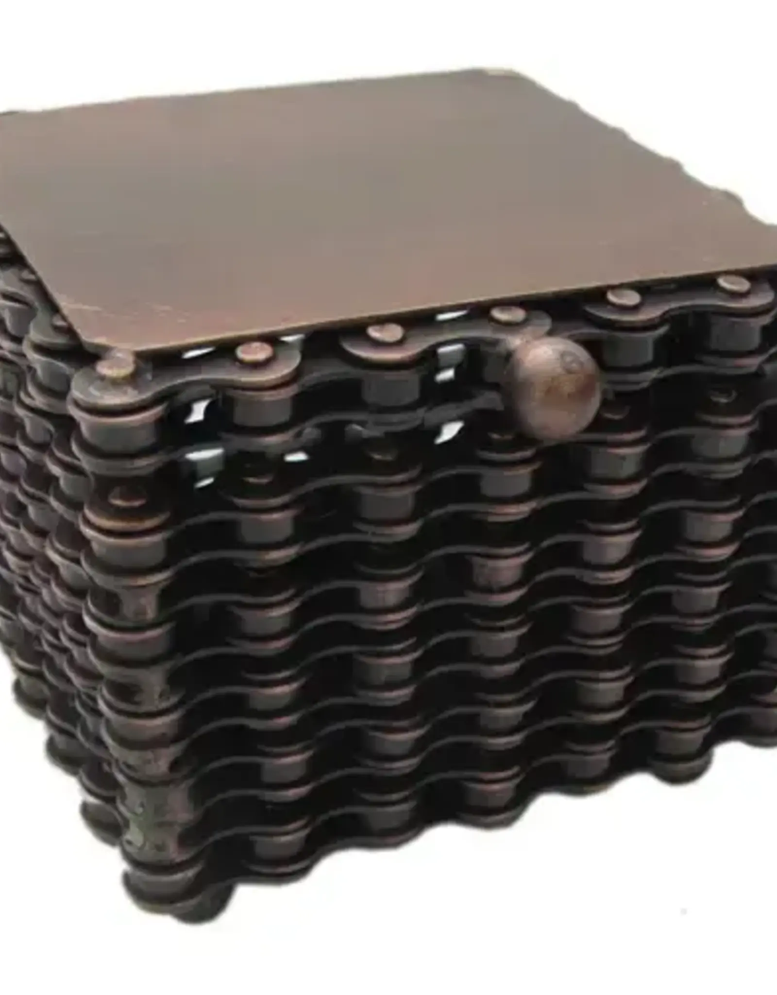 One World Projects Square Bicycle Chain Box