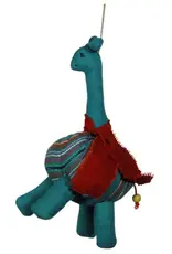 One World Projects Plush Giraffe Ornament
