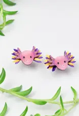 Tulia Artisans Axolotl Earrings (Small)