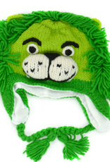 Minga Fair Trade Green Lion Ski Hat