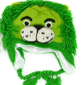 Minga Fair Trade Green Lion Ski Hat Minga Fair Trade Green Lion Ski Hat