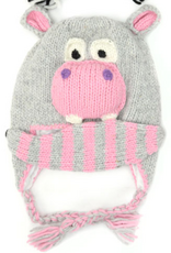 Minga Fair Trade Happy Hippo Ski Hat & Mask