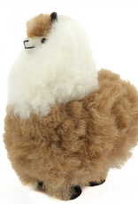 Minga Fair Trade Alpaca Fur Llama 7"