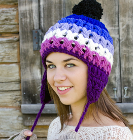 Minga Fair Trade Prism Earflap Hat