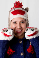 Minga Fair Trade Adult Sock Monkey Hat