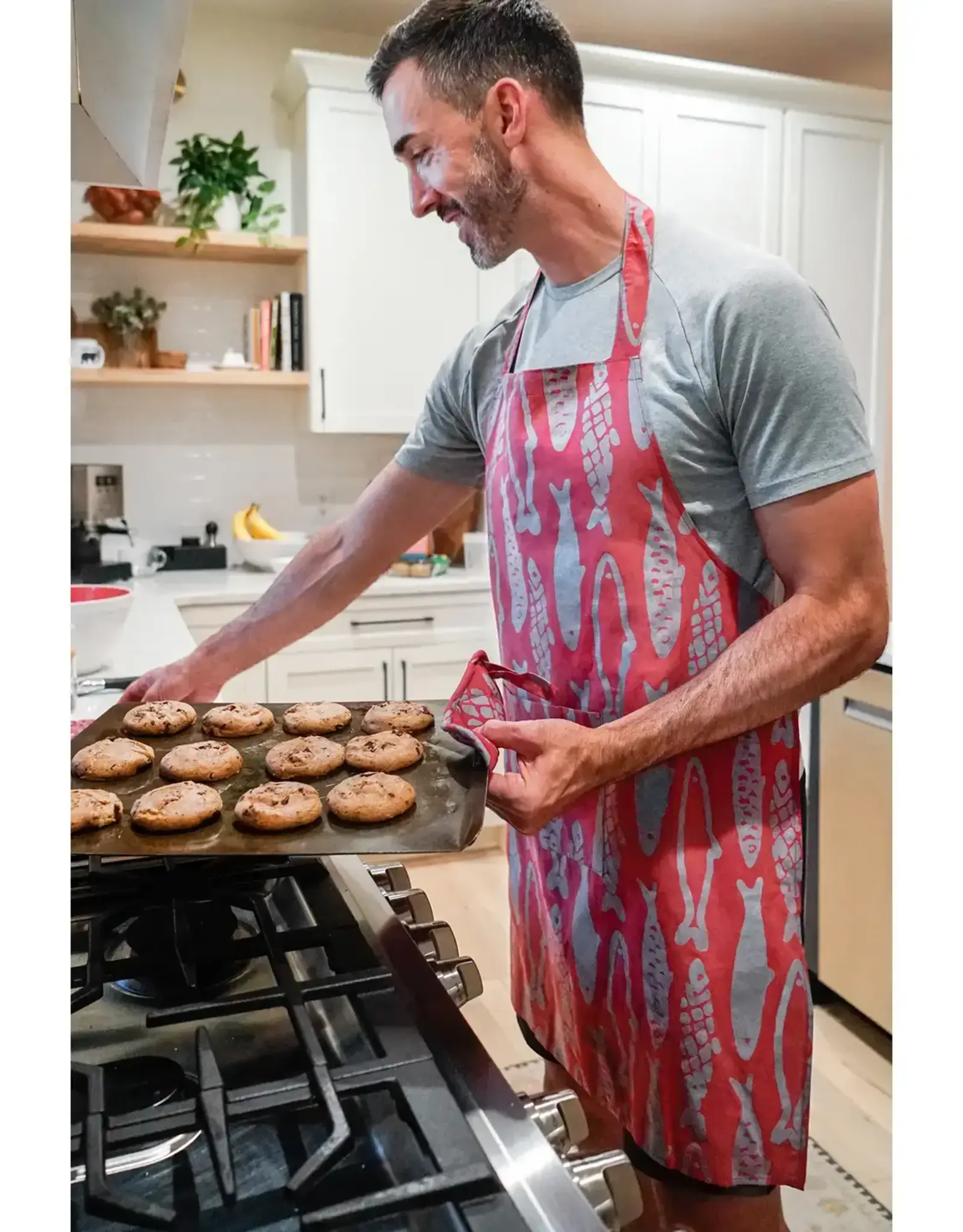 Global Mamas Apron Adult Sardines