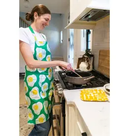 Global Mamas Apron Adult Green Eggs