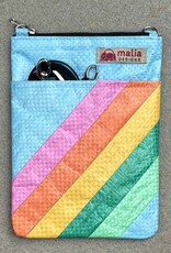 Malia Designs Crossbody Bag (Rainbow Stripes)