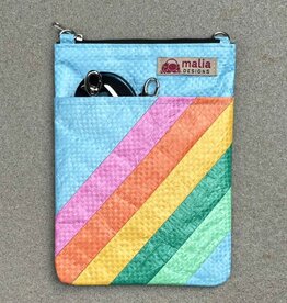 Malia Designs Crossbody Bag (Rainbow Stripes)