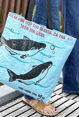 Malia Designs Blue Shopping Tote