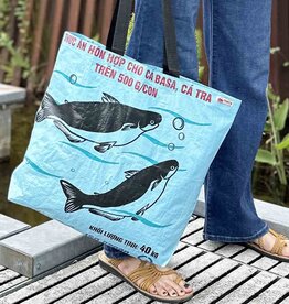 Malia Designs Blue Shopping Tote