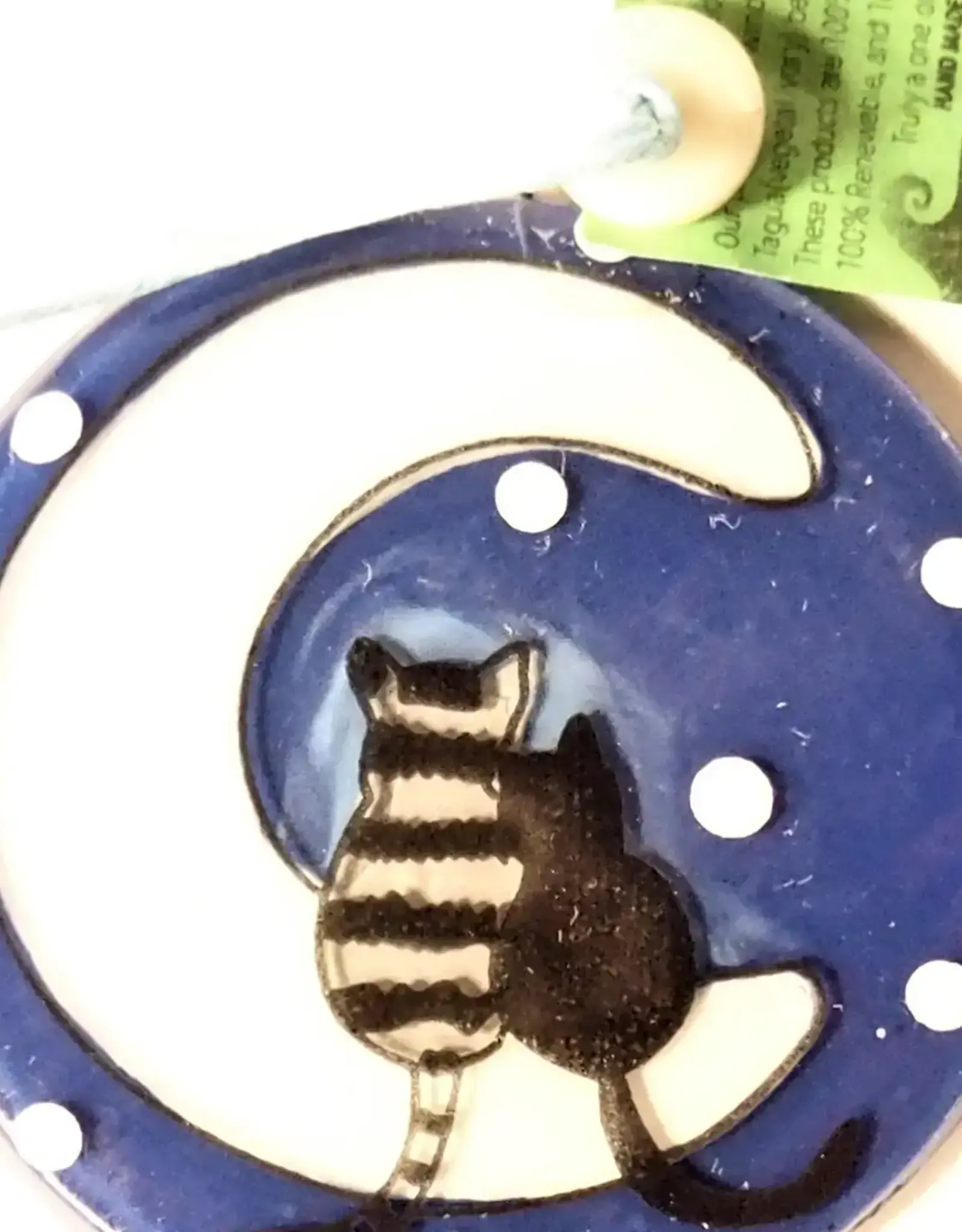 Pampeana Cats on the Moon Ornament