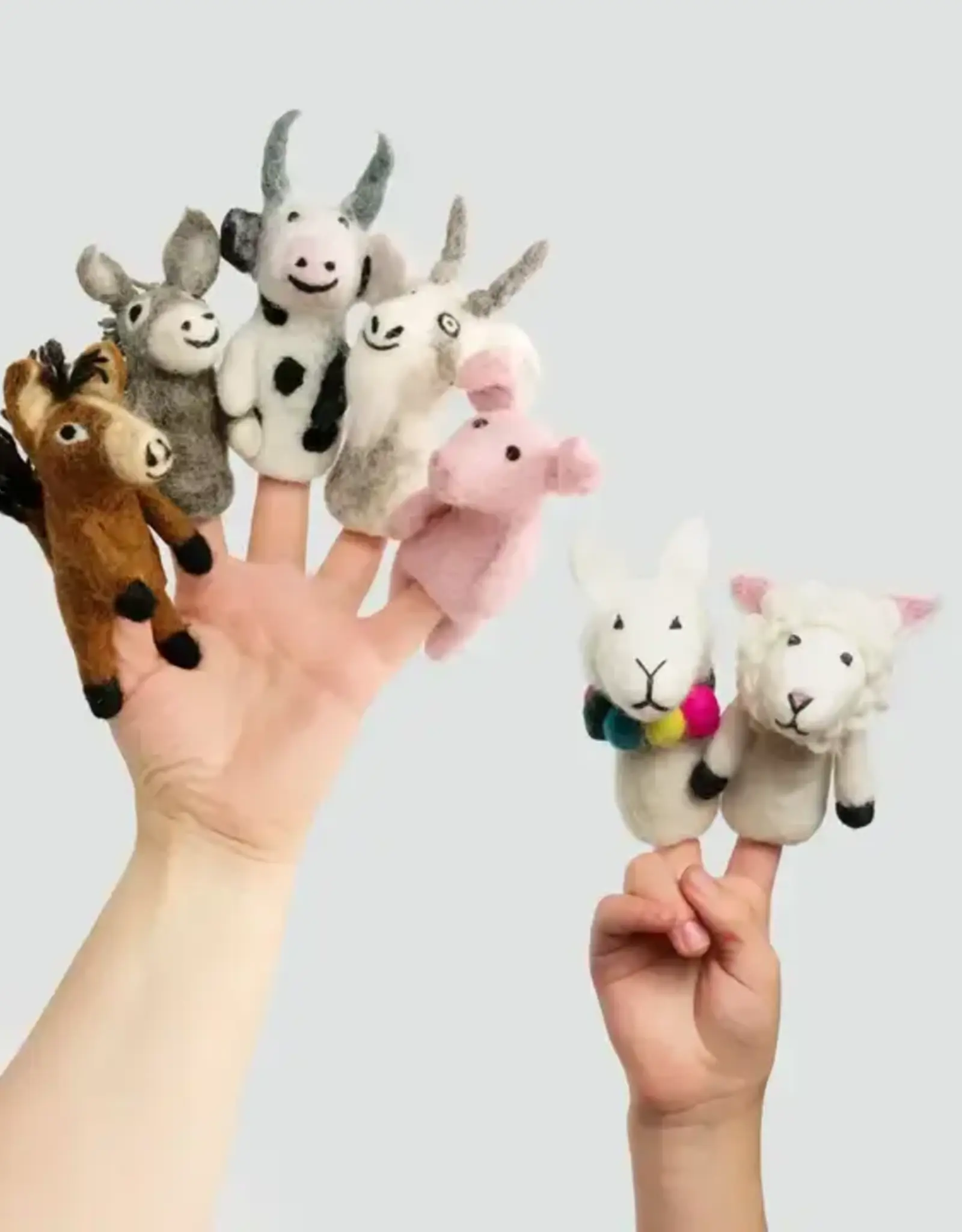 The Winding Road Felt Finger Puppets (Assorted)