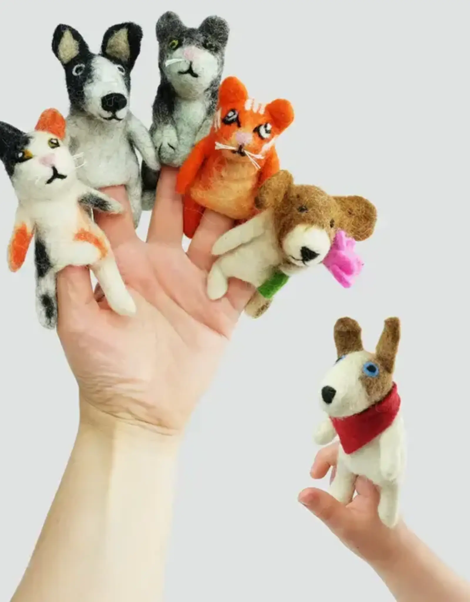 The Winding Road Felt Finger Puppets (Assorted)