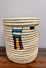 Gitzell Fair Trade Lidded Turkana Laundry Hamper