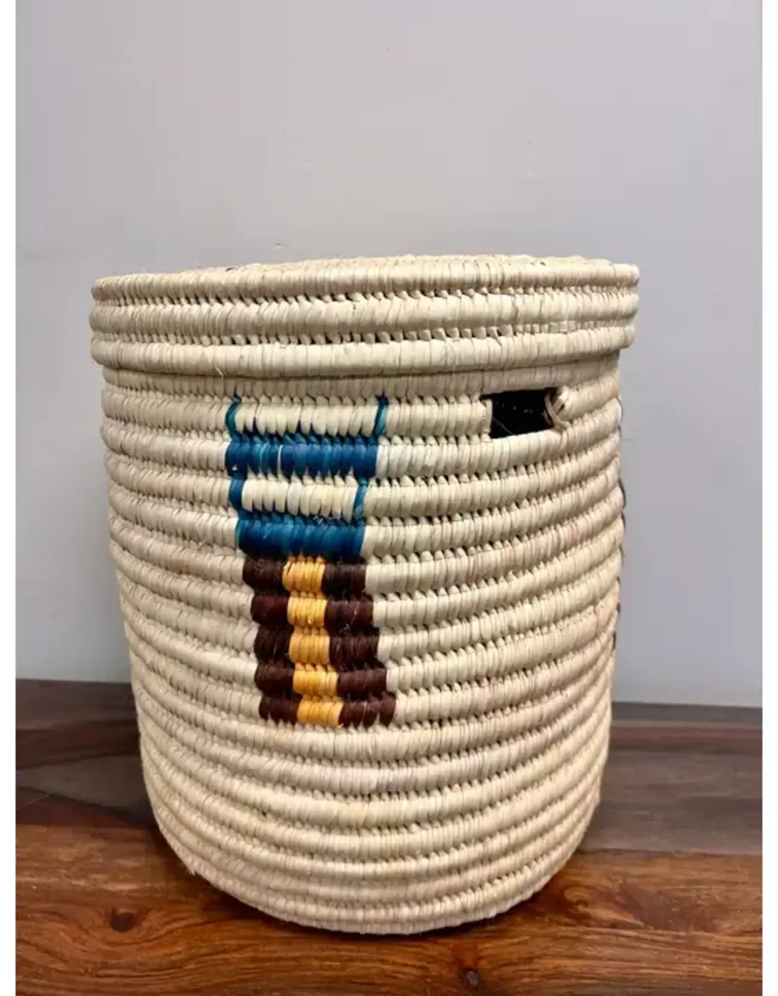 Gitzell Fair Trade Lidded Turkana Laundry Hamper