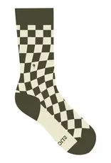 Conscious Step Socks for Women's Equality (Green Checkered)