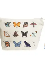 The Tote Project Free to Fly Pouch (Butterflies)